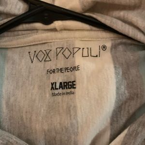 (SIZE XL) Vox Popular Striped Tank Top hoodie